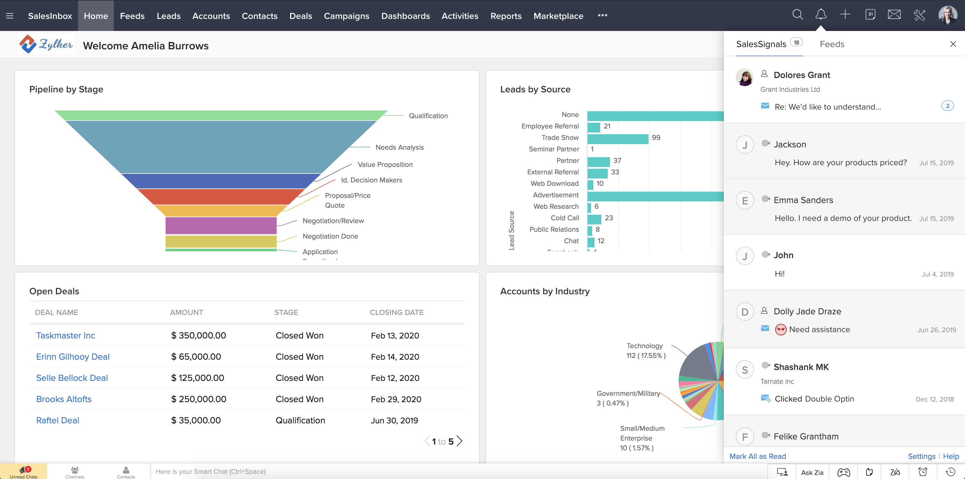 Online crm demo