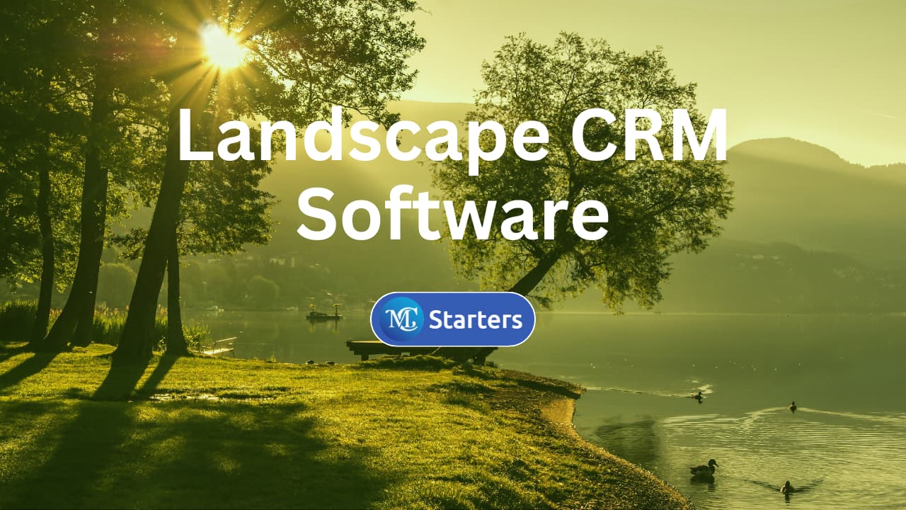 Best crm for landscape company